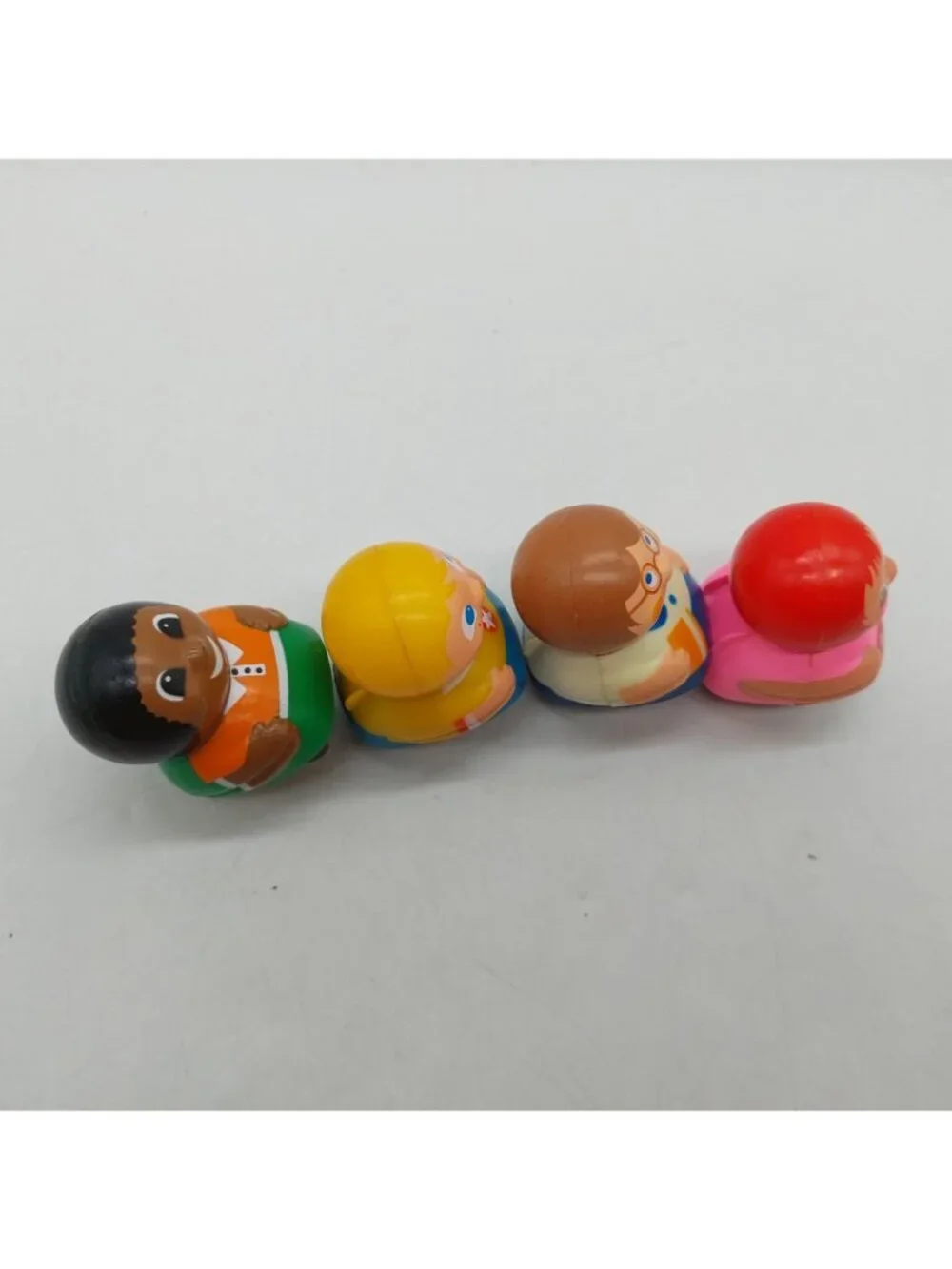 Mattel Preschool Rockie Rollies 4 People 1978 Boys Girls READ